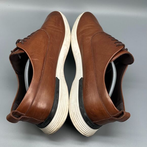 Wolf & Shepherd Crossover Derby Hybrid Mens 14 Brown Dress Shoes Lace-Up Low Top main image 9